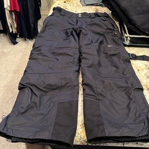 Black REI ski pants